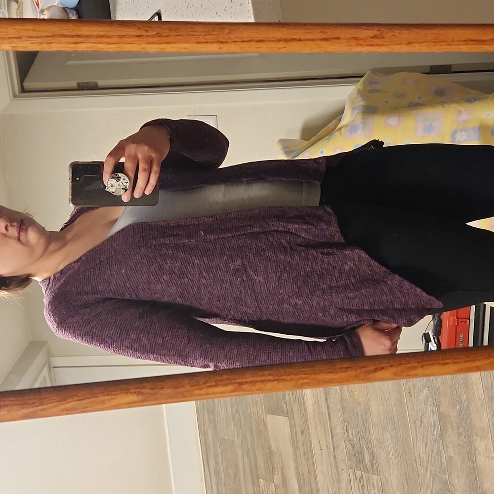 Open front cardigan